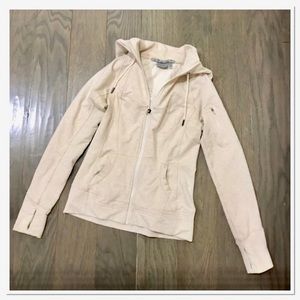 Athleta Slub Strength Hoodie Zip Up Size XS